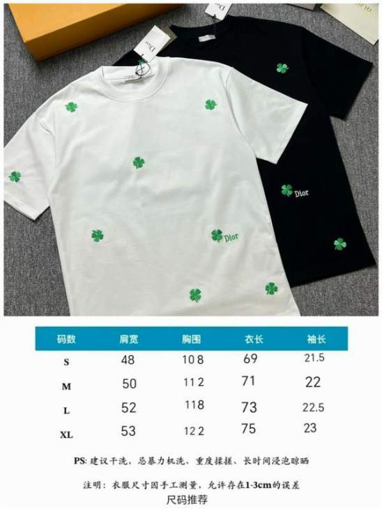 Dior T Shirts Short _SKUDiorS-XLhgntx9215741